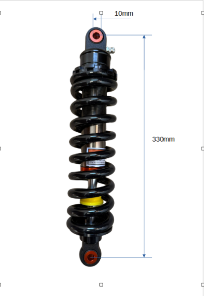Stoßdämpfer für Dirt Bikes